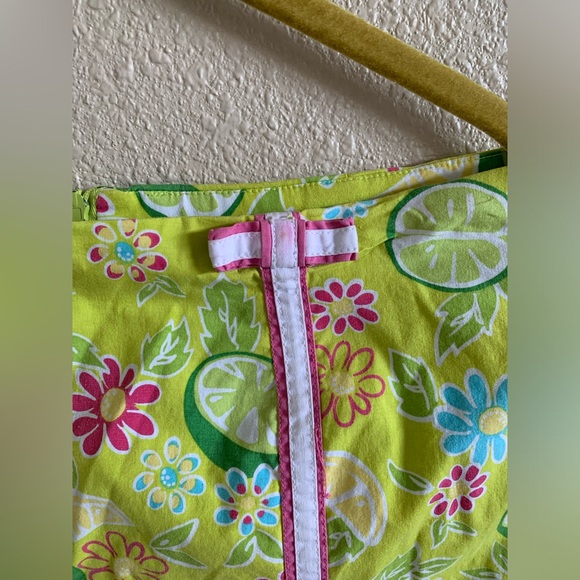 Y2K fruit Tahiti Reef Club Lime Skort 🌴 - Picture 5 of 9